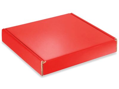 Cajas para Regalo - 6 x 6 x 6, Rojas Brillosas, 15 x 15 x 15 cm S-13235 -  Uline