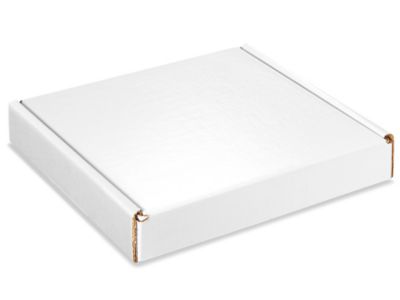 Colored Mailers - 6 x 6 x 1", White Gloss S-15482W