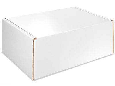 Colored Mailers - 14 x 10 x 6", White Gloss S-15483W