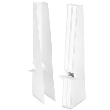 Easel Backs - 24", Double Wing, White S-15490W