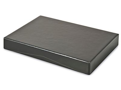 Cajas de Alta Calidad para Regalo - 10 x 10 x 3, Negras, 25 x 25 x 8 cm  S-15497 - Uline