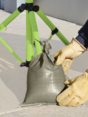 Sandbags - 10 x 14", Green S-15518G