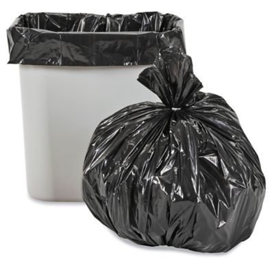 Uline – Sacs poubelle industriels – 1,5 mil, 6 à 7 gallons, noir S