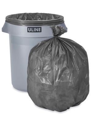 Trash Liners - 44-55 Gallon, Green S-15544G - Uline