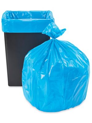 Uline Industrial Trash Liners - 40-45 Gallon, 1.5 Mil, Black