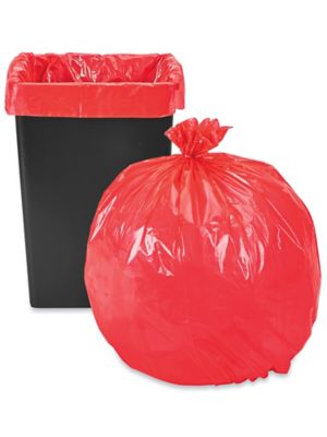 Yellow Garbage Bags, 40-45 Gallon, 1.5 mil