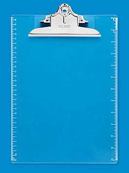 Plastic Clipboard - Letter, Clear S-15545C