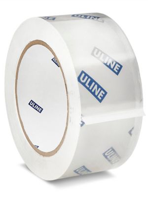 Quiet Packing Tape - 2 mil, 2 x 110 yds, Clear - 18 Rolls - S-15564