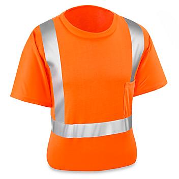 Class 2 Standard Hi-Vis T-Shirt - Orange, Large S-15568O-L
