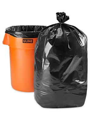 Contractor Trash Bags,55 Gallon, 6 Mil, Black