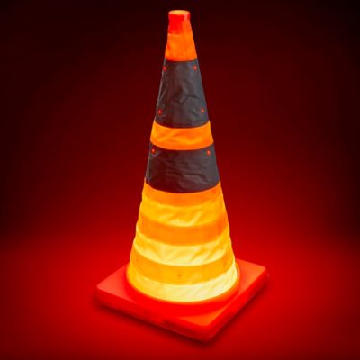 Pop-Up Cones - 28, Lighted