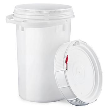 Screw Top Pail with Lid - 6.5 Gallon