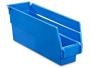 Plastic Shelf Bins - 2 3/4 x 12 x 4"