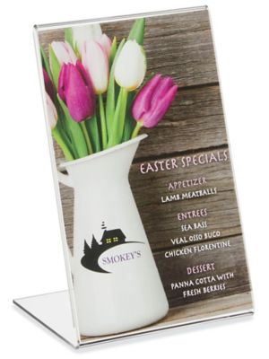 Single Sheet Holders - 4 x 6", Slanted S-15658