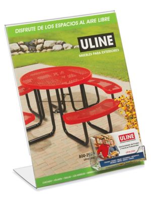 Portaletreros - 8 1/2 x 11", Slanted with Business Card Holder S-15660