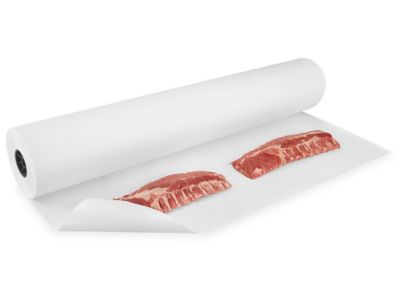 Butcher Paper Sheets - White, 18 x 24 - ULINE - Bundle of 1,250 - S-15675