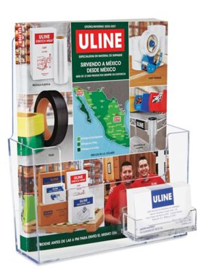 Soportes de Mostrador para Literatura con Tarjetas de Presentación - 9 x 4 x 10" S-15684