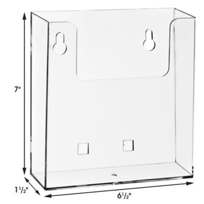 Single Sheet Holders - 17 x 11, Wall-Mount S-23549 - Uline