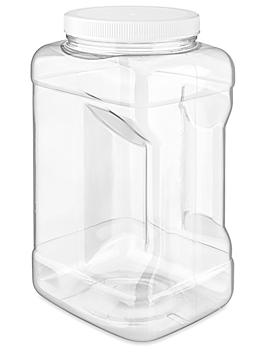 Plastic Grip Jars Skid Lot - 1 Gallon S-15711S