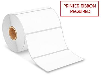 Desktop Thermal Transfer Labels - 4 x 2", Ribbons Required S-15739