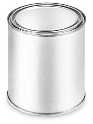 Unlined Metal Can with No Handle - 1 Pint