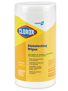 Clorox&reg; Disinfecting Wipes - Lemon Scent, 75 ct S-15765
