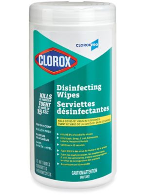 Clorox 75-Count Fresh Scent Bleach Free Disinfecting Cleaning