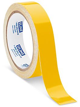Reflective Tape - 1" x 10 yds, Yellow S-15790