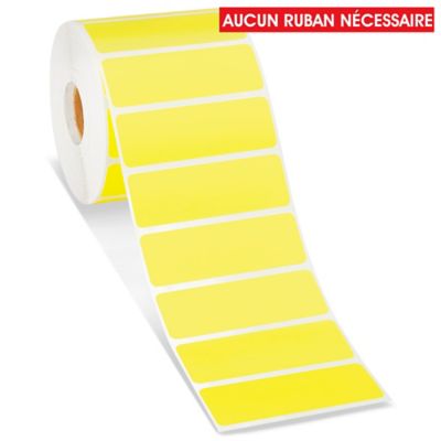 Étiquettes adhésives thermiques directes de table – 3 x 1 po