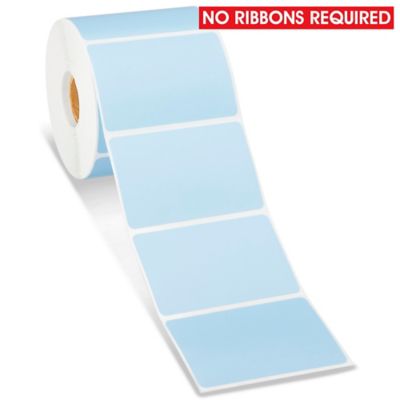 Desktop Direct Thermal Labels - Blue, 3 x 2" S-15819BLU
