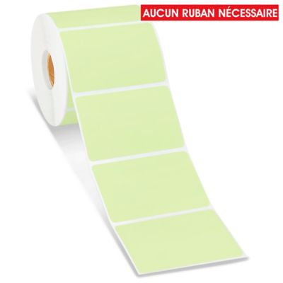 Desktop Direct Thermal Labels - Green, 3 x 2" S-15819G