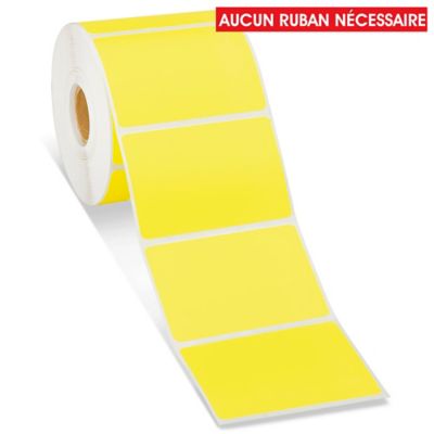  Étiquettes adhésives thermiques directes de table – 3 x 2 po