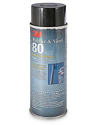 3M TALC 80 Yellow Rubber and Vinyl Spray Adhesive, 24 Fluid + M69 Ounce  Aerosol, Net weight 19 Ounce: : Industrial & Scientific
