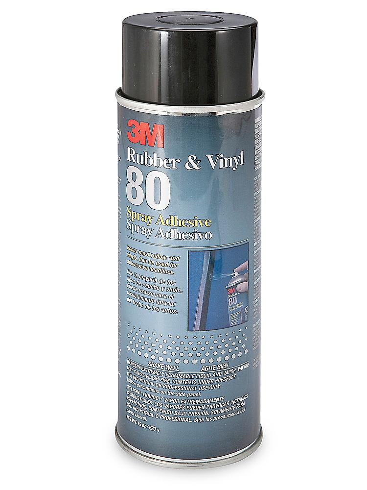 3M Rubber and Vinyl 80 Spray Adhesive S-15829 - Uline