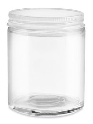 6 oz Clear Glass Jars (Bulk), Caps NOT Included