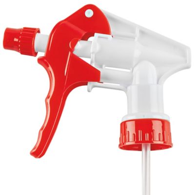 RW Clean 25 oz Red Plastic Spray Bottle - Adjustable Nozzle - 1 count box