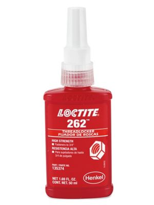 Loctite 262 – Fijador de Tornillos de Resistencia Permanente – 50