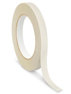 Masking Tape - 1/2 x 60 yds, White - ULINE - 12 Rolls - S-15894W