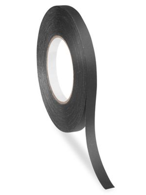 Gaffer's Tape - 1/2 x 50 yds, Black S-15901BL - Uline
