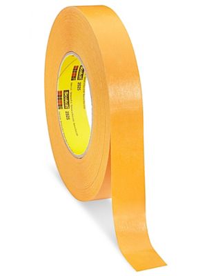 1 in x 60 yds Orange Colored Masking Tape