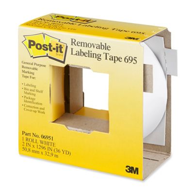 2in 1 Backed Xxx Video - 3M 695 Post-itÂ® Labeling Tape - 2\