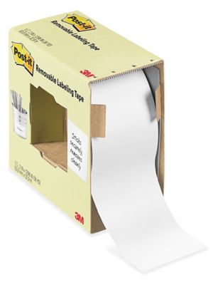 Post-it Removable Labeling Tape, 2 in x 36 yd, White