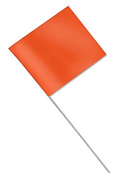 Stake Flags - 2 1/2 x 3 1/2", Orange S-16061O