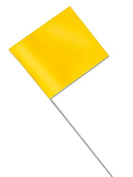 Stake Flags - 2 1/2 x 3 1/2", Yellow S-16061Y