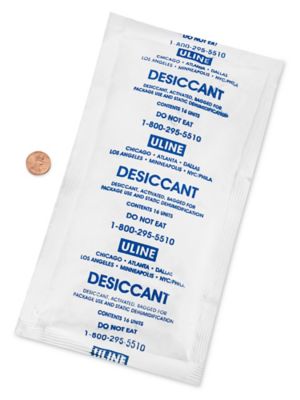 Tyvek&reg; Bag Clay Desiccants - Unit Size 16, 34 Gallon Drum S-1606
