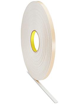 3M 4492 Double-Sided Foam Tape - 1/2" x 72 yds, White S-16149W