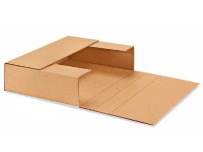 Cajas automontables kraft 41.6x32.8x8.9 (50u) - Papeles Salvi