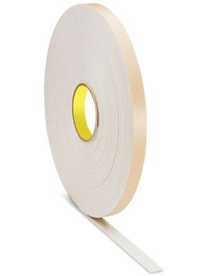 3M 4492 DoubleSided Foam Tape 3/4" x 72 yds, White S16150W Uline