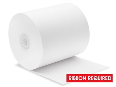 1-Ply Bond Cash Register Paper - 3" x 165' S-16164