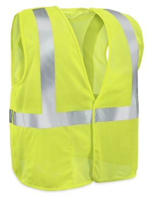 Class 2 Breakaway Hi-Vis Safety Vest - Lime, 2XL/3XL S-16171G-2X